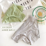 Кролик, шелковые трусы, дышащие тонкие штаны, шорты для школьников, нижнее белье