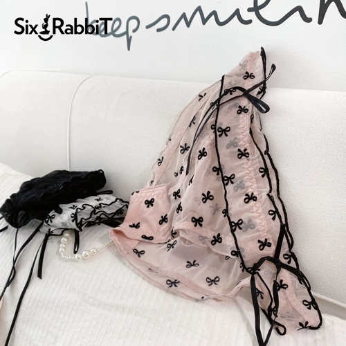 Кролик, нижнее белье, хлопковые штаны, милые японские шорты, тонкие трусы с бантиком