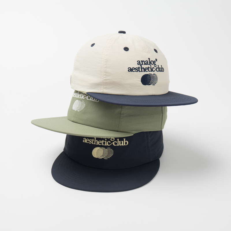 Analog Signal[Let's Filmwalk] "Let's Film Together" Quick-Drying Breathable Flat-Brimmed Hat