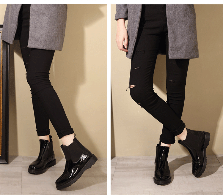 Bottes mi-saison femme en TPR  - Ref 3250387 Image 21