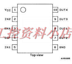 New two - phase four - wire stepper motor drive chip drive IC