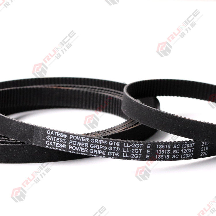 GATES LL-2GT-6 EPDM open belt High temperature resistant long life belt 6 9 12mm timing belt