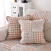 Patchwork fabric sofa cushion pastoral pastoral