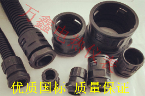 National standard plastic bellows connector PE hose connector nylon hose connector plastic connector quick connector