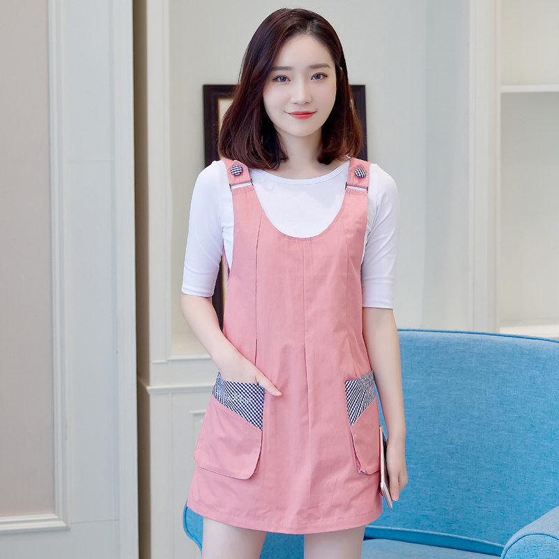 Radiation protection clothing maternity clothing apron belly pocket dress pregnancy work clothes wear anti-computer Jingling
