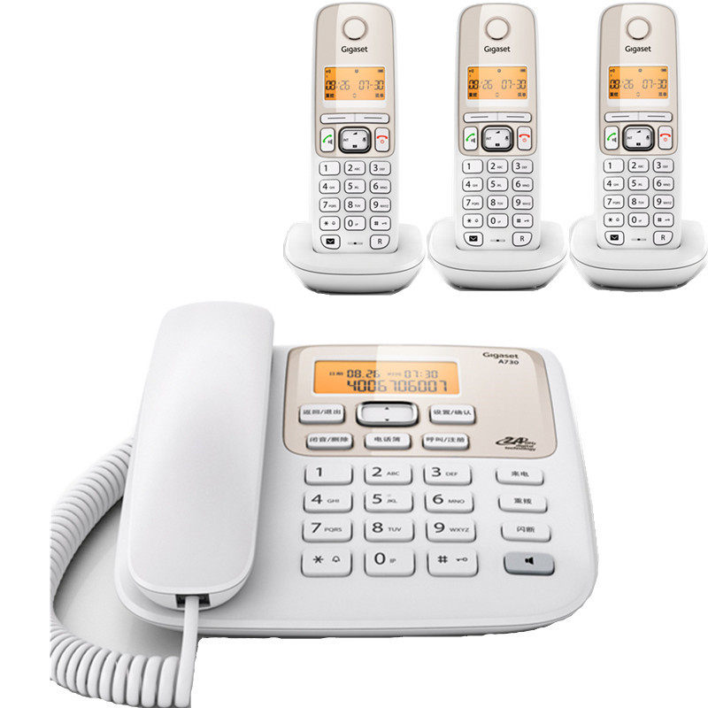 The original Siemens digital wireless telephone a730 mother-of-one drag three office home wireless landline wired telephone