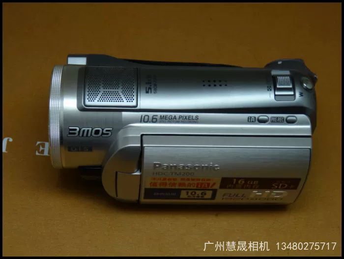 Panasonic Panasonic HDC-TM200 phổ biến 3CCD chuyên nghiệp DV máy quay độ nét cao đám cưới nhà kỹ thuật số - Máy quay video kỹ thuật số