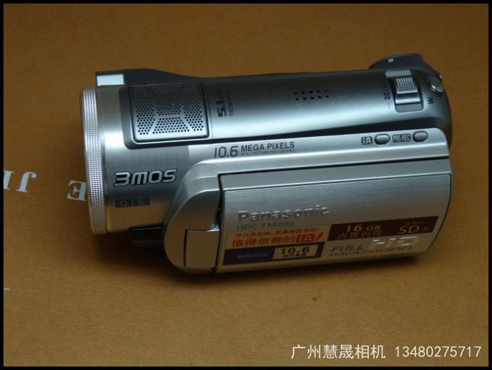 Panasonic Panasonic HDC-TM200 phổ biến 3CCD chuyên nghiệp DV máy quay độ nét cao đám cưới nhà kỹ thuật số - Máy quay video kỹ thuật số máy quay phim giá rẻ