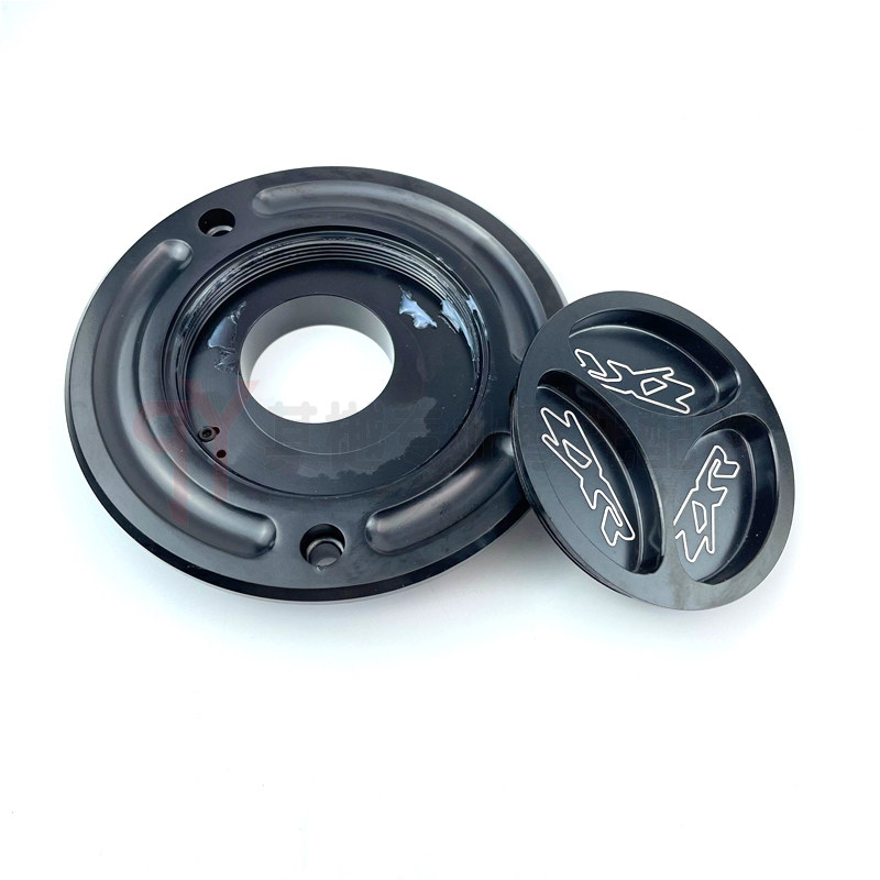 Application of Kawasaki ZX-6R 9R 10R ZZR1200 ZZR1200 600 ZX1100 modified oil case cover lock
