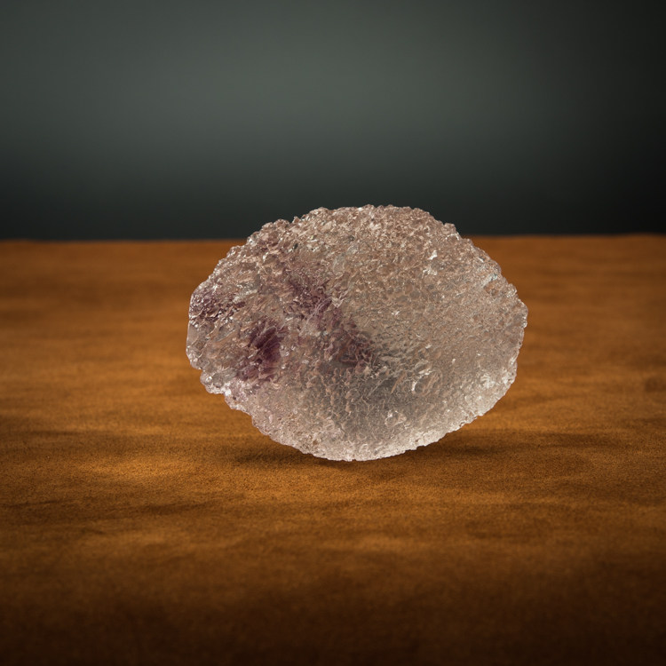 Mysterious Days Outside of the Mysterious Purple Crystal Clear of Candy Glass Meteorite Original Stone pieces for the Buddha's home swing