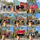 Funny birthday glasses sunflower funny toys sunglasses Douyin Internet celebrity bestie party decoration photo props