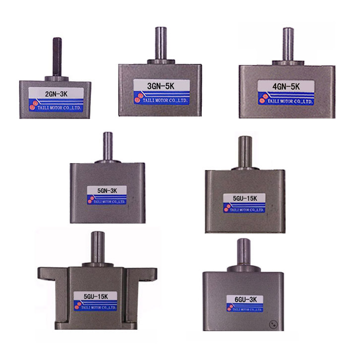 Rig force Motor 6W to 750W reducer 2GN 3GN 4GN 5GN 5GU 6GU 7GU series