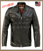 Schott NYC American CafeRacer Tourist Chartered Icelandic Calf Skin Motorcycle Jacket #660