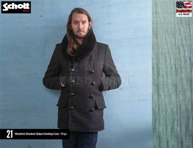 Schott 2016 Limited Edition Perfecto American Cold Spring Wool Mountain Hunting Short Coat_P752