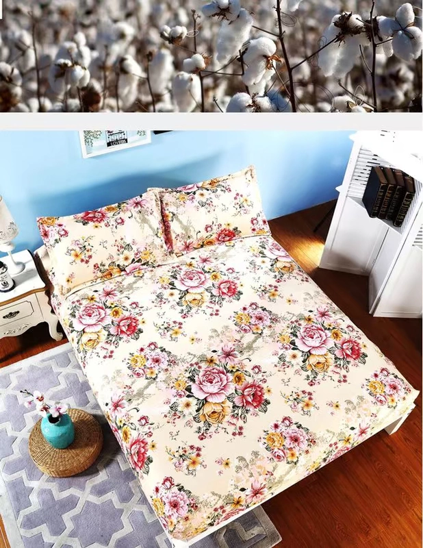 Giường doanh nghiệp bedspread 1.8m dày ba mảnh bao gồm tất cả Simmons nệm bảo vệ trải giường trượt 1,5m - Trang bị Covers
