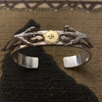 Takahashi GOROS Eagle Claw Bracelet M-yard Early Irregular Point Gold Super Rare goros