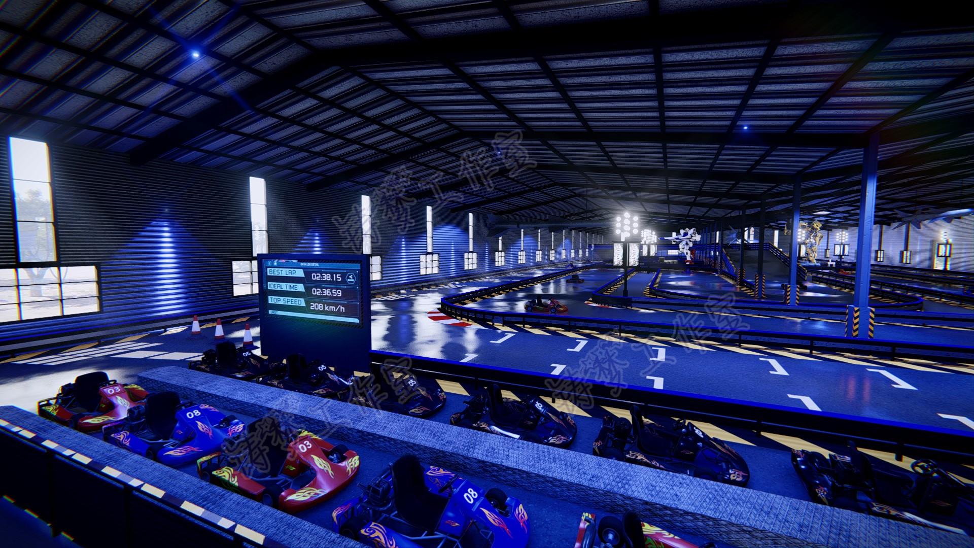 Recreational kart track design Track construction drawings Track renderings Buy kart free delivery