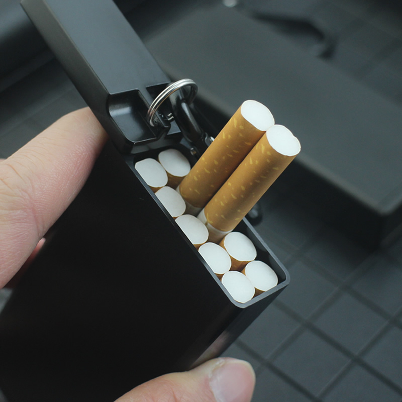 Portable Men's Tobacco Box 8 branches 10 Lengthened Lady Fine Smoke 15 20 Support Damp Pressure Resistant Smoke Tank Clamp Seal