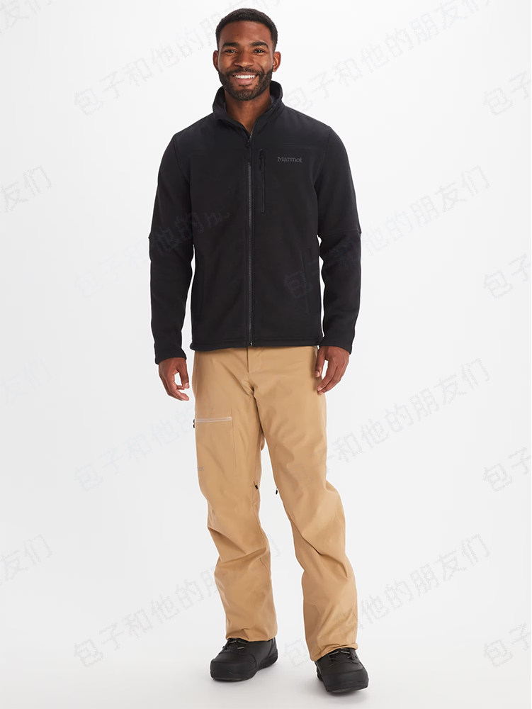 Marmot Turkish Mouse Wrangell мужской шерсть Polartec Thermal Pro на открытом воздухе теплый воздухопроницаемый Одежда 