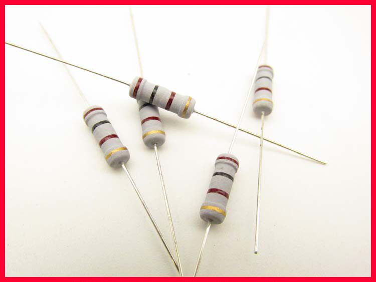 1W Carbon Film Resistor Accuracy 5% 68 Euro 75 Euro 82 Euro 100 Euro 150 Euro 180 Euro