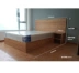 căn hộ nhỏ căn hộ nội thất tấm giường hiện đại hob gió công nghiệp Bàn Dresser 1.2 Mega giường dày toàn màn hình - Giường mẫu giường gỗ đẹp Giường