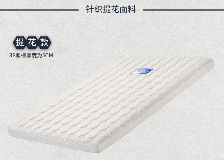 Chín sản phẩm làm đẹp Nệm Mat Coco Nệm 1,8m Giường 1,5 1,2 mét Bọt biển trẻ em Tatami Nệm - Nệm đệm nước