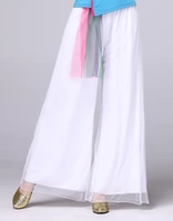 Белые сетчатые брюки с стримерами