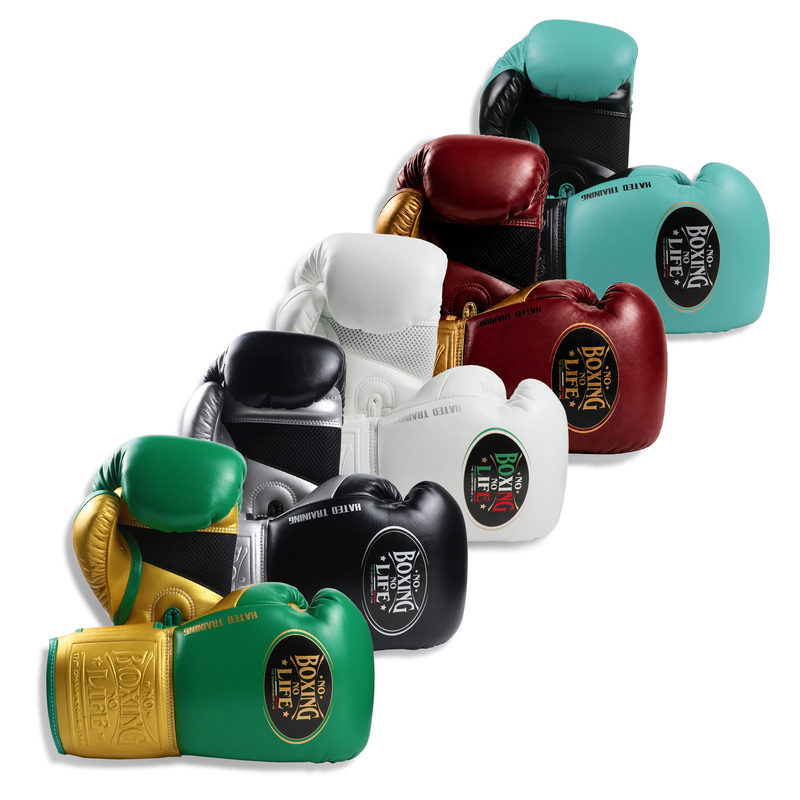 Noboxingnolife Brand Alvarez Boxing Gloves Muay Thai Sanda Horsehair Latex Boxing Gloves