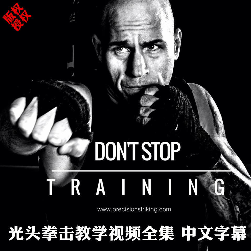 Bald jason Boxing Precusion Strking Chinese Boxing teaching video Fighting self-study tutorial