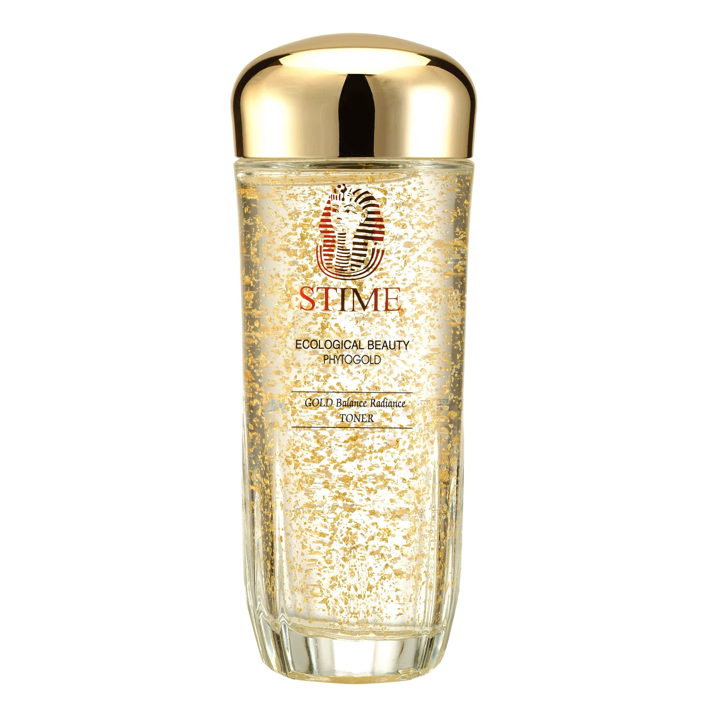 生态美正品专柜黄金能量金彩焕颜精华水爽肤水控油补水120ml