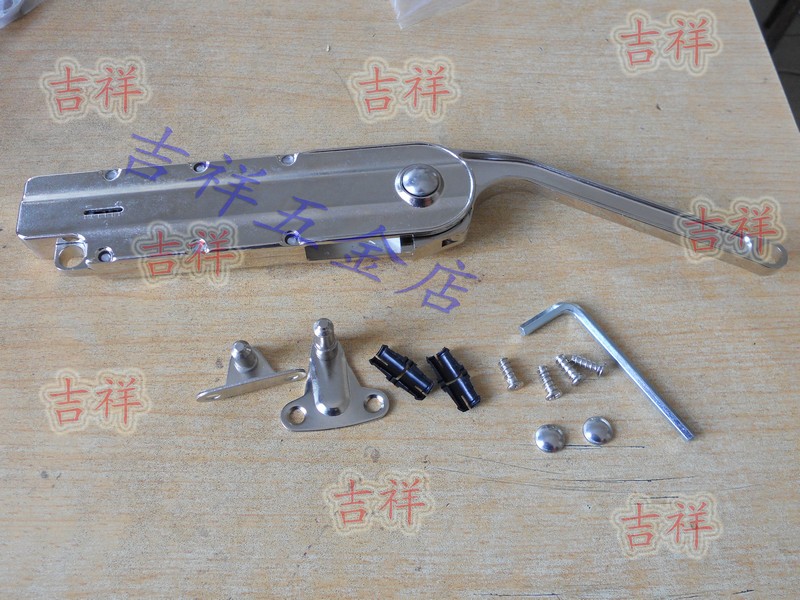 Upper-turn door heavy discretionary stop support can be arbitrarily stopped midway