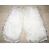 Xinjiang Kazakh winter long wool thickened wool knee pads leather real fur fur one real Xinjiang sheepskin leg guards