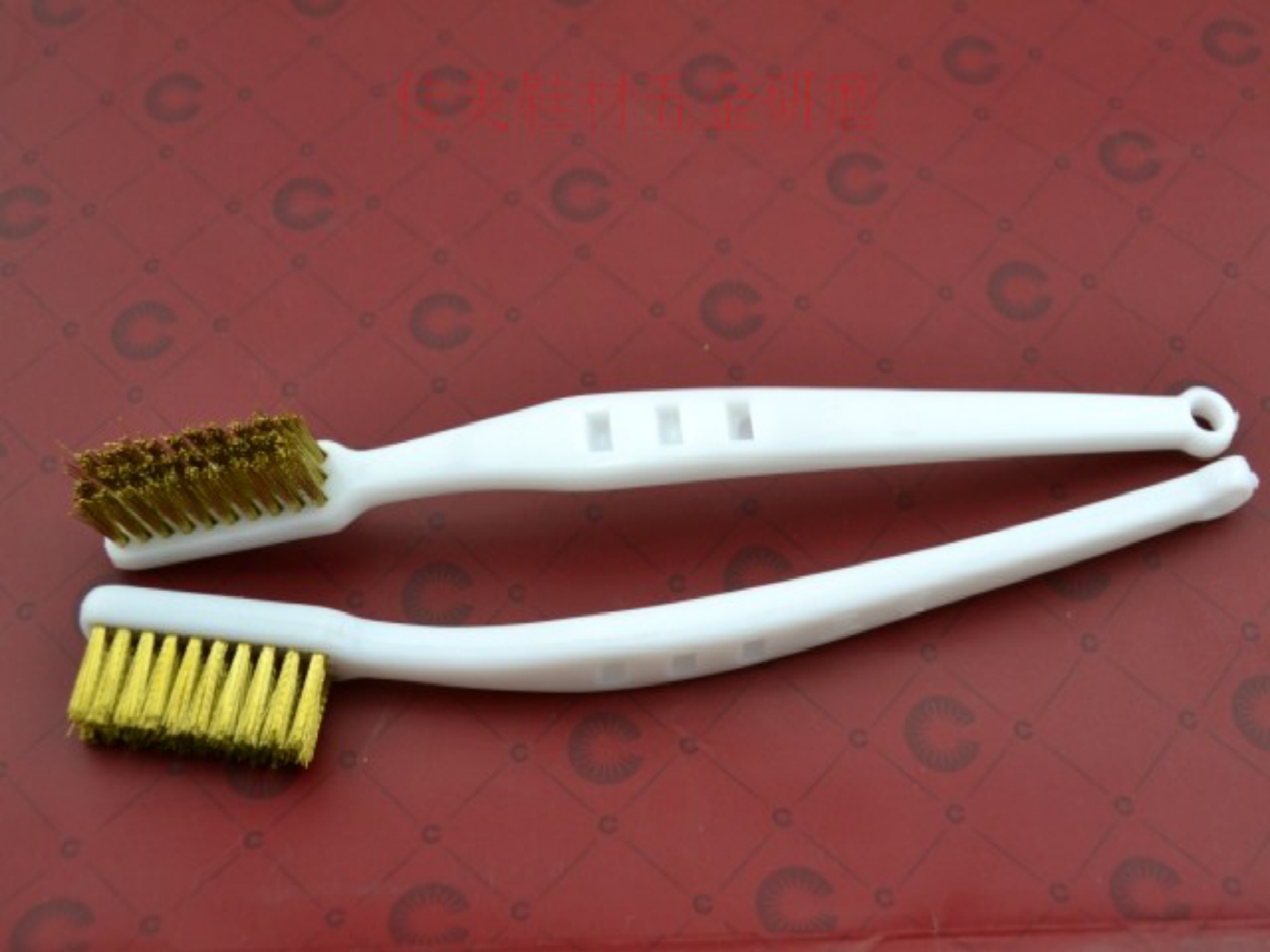 Manufacturer Direct Wire Brass Wire Brush Brass Wire Toothbrush Rust Removal Brush Car Brush Die Cleaning Brush Wire Brush