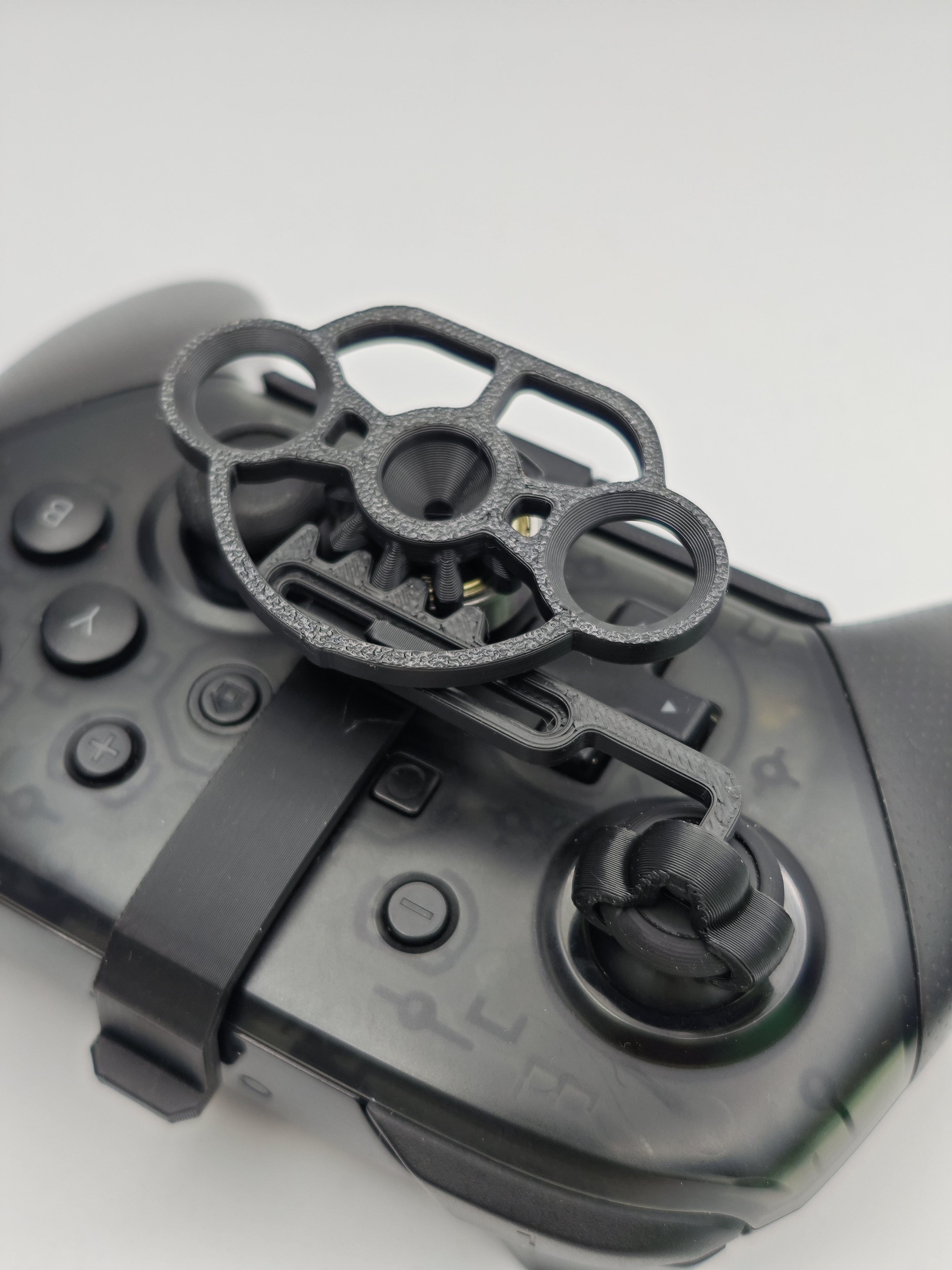 3D модель члена маятник  switch pro 3d打印手柄pc赛车游戏彷真模拟驾驶器 方向盘 转向盘