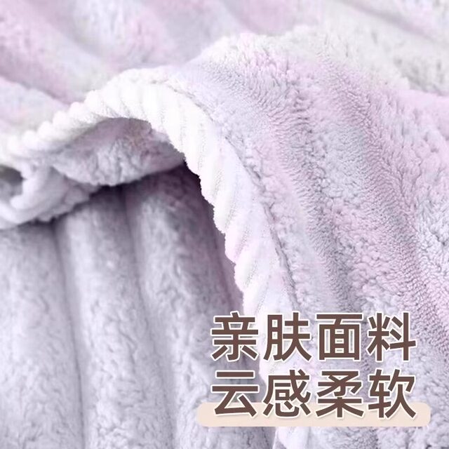 Dry Hair Cap, Super Absorbent, Quick-Drying, One-Piece Hair Drying Towel for Women, Adult, No Need to Blow Dry, Thickened Shower Cap