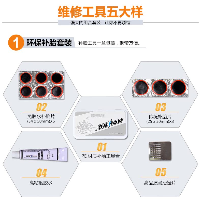 Outils pour vélo SAHOO - Ref 2279683 Image 20