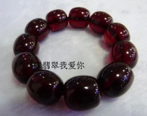 Collection beeswax hand skewers chanterelle yellow amber bucket beads Blood pearl drum bracelet for men and women