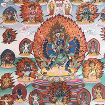 Yongzhong Benjiao Tangkavasai Benzun Collection Nepal pure natural mineral pigment hand-painted Tangkavasai Benzun