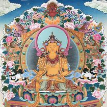 Yong Zhong Benjiao Tangka Dunbasin Rao Nepal pure natural mineral pigment hand-painted Tangka Benjiao Tangka