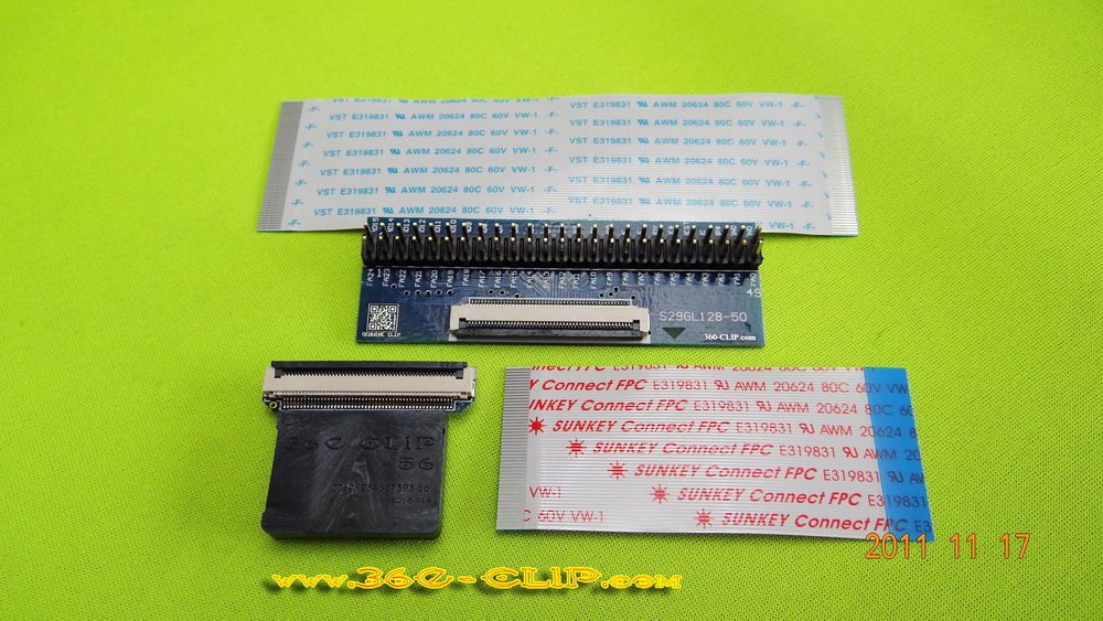 360-NOR-Clip 50pin BLUE plug and play solderless