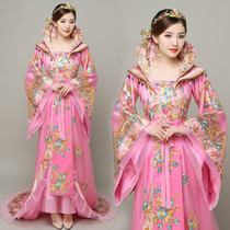 Chinese style ancient costume Wu Zetian Han Tang court Queen Imperial Concubine cos fairy photography stage performance tailing Hanfu