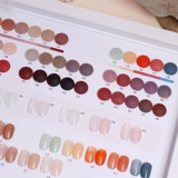 Демисезонный нюдовый полупрозрачный лак для ногтей для маникюра, 58 цветов