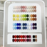 Маникюрный салон, одна бутылка четырех сезонов, практичный домашний и эстетичный однотонный 48-цветный клей для лака для ногтей, популярный набор для отбеливания цветов