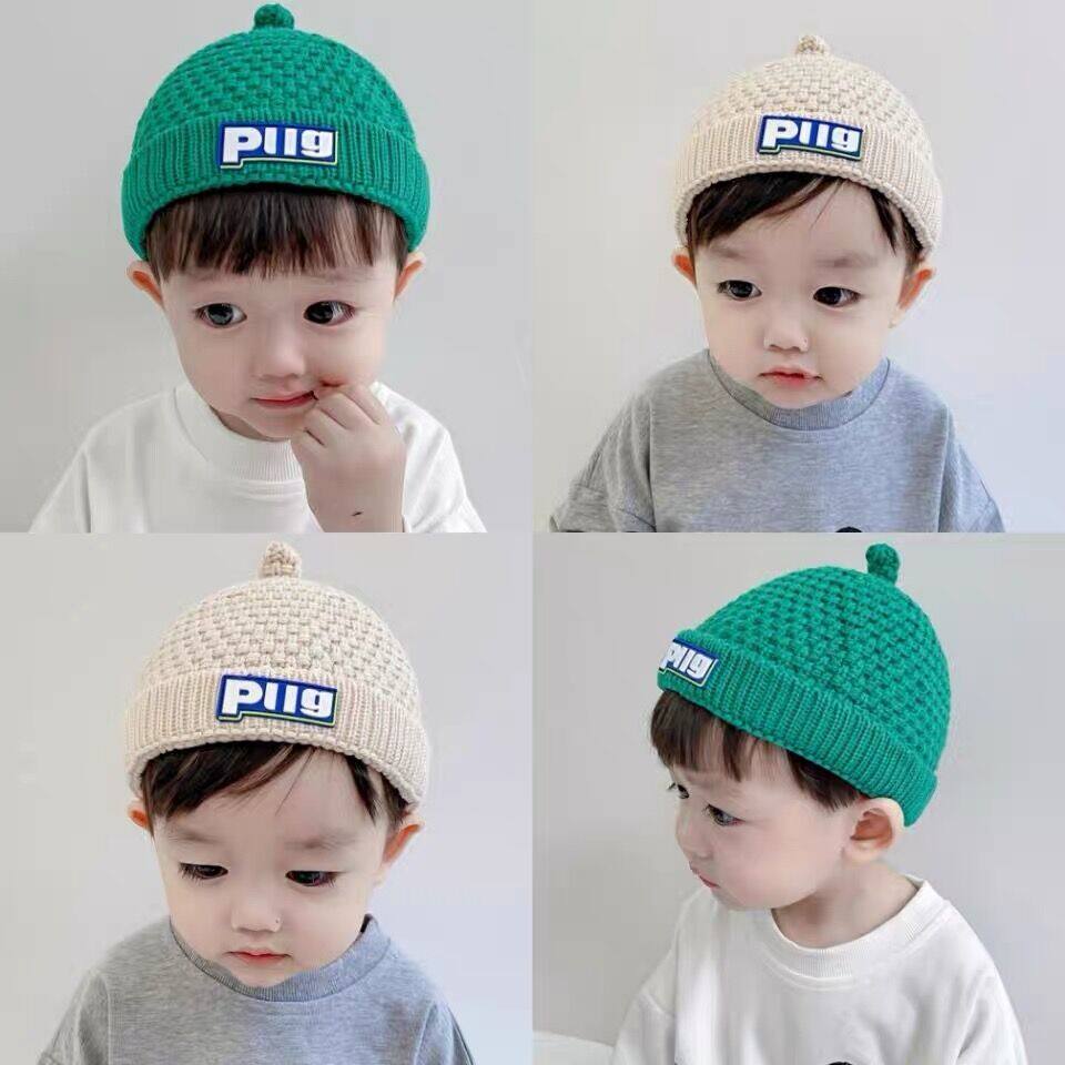 Changbai Mountain Ski Equipment Rental Baby Hat Children's Ear Protection Knitted Pullover Pacifier Cap 3 (Sale)