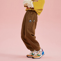 3-10 years old childrens clothing 2021 Autumn New 6 girls autumn trousers 7 childrens casual pants 8 middle and big children 9 tie pants