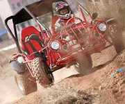 Hàn Quốc nhập khẩu xe đua kart / vô lăng bốn bánh ATV xe hai chỗ off-road xe máy tự động 150