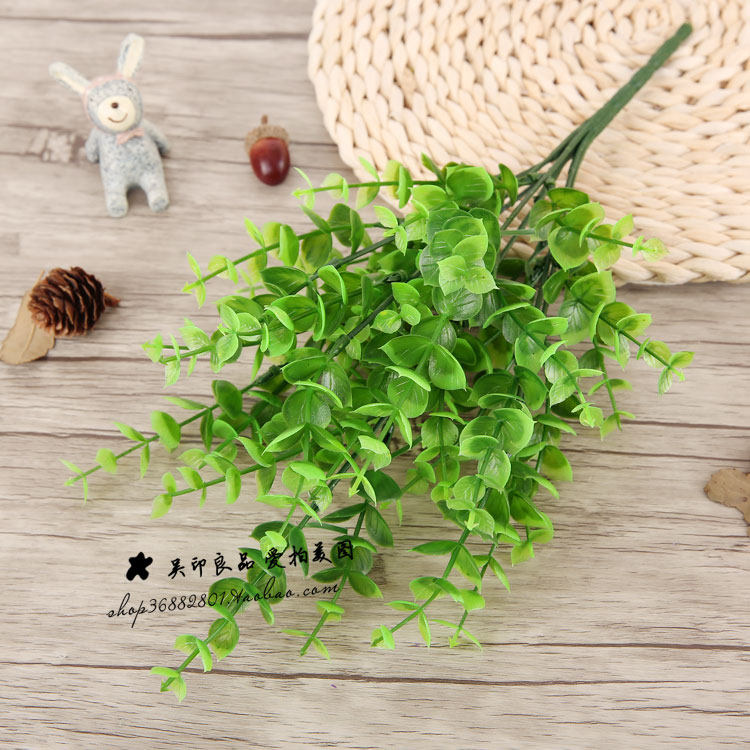Eucalyptus simulation bouquet shooting props simulation flower photography props fake flower photo props full 58