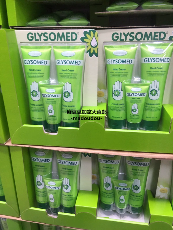 Thư trực tiếp Canada Đức GLYSOMED Chamomile Hand Cream 3 Gói Dưỡng ẩm Chăm sóc tay Mua hàng