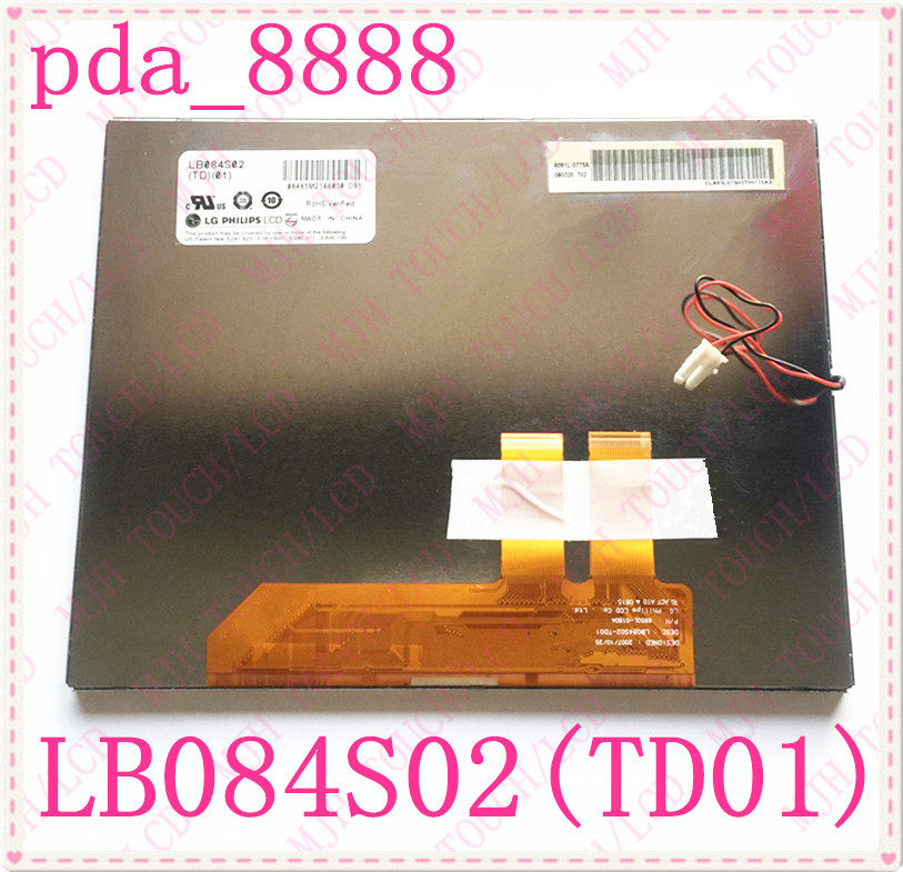 LG original LCD screen LB084S02 TD01 Coman C60 monitor with LCD screen display inner screen