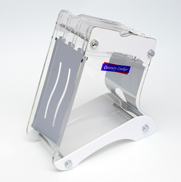 Đồ dùng nhà bếp đặc biệt Giá đỡ giá dao Dụng cụ nhà bếp Plexiglass Thép không gỉ Khối dao không có dụng cụ chảo chống dính bếp từ